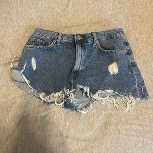 jean shorts